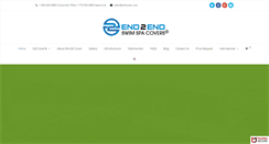 Desktop Screenshot of end2endswimspacovers.com